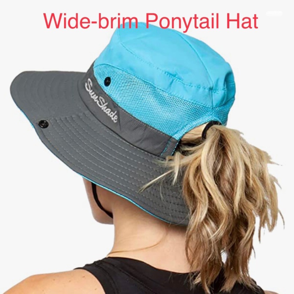☀️UV-protection Ponytail Hat - NWT☀️